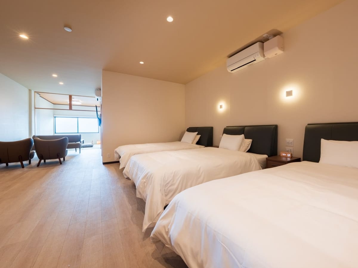 山荘 神和苑 【宙】～月の棟～和洋室・露天風呂付／３ベッド・５０５／５０６