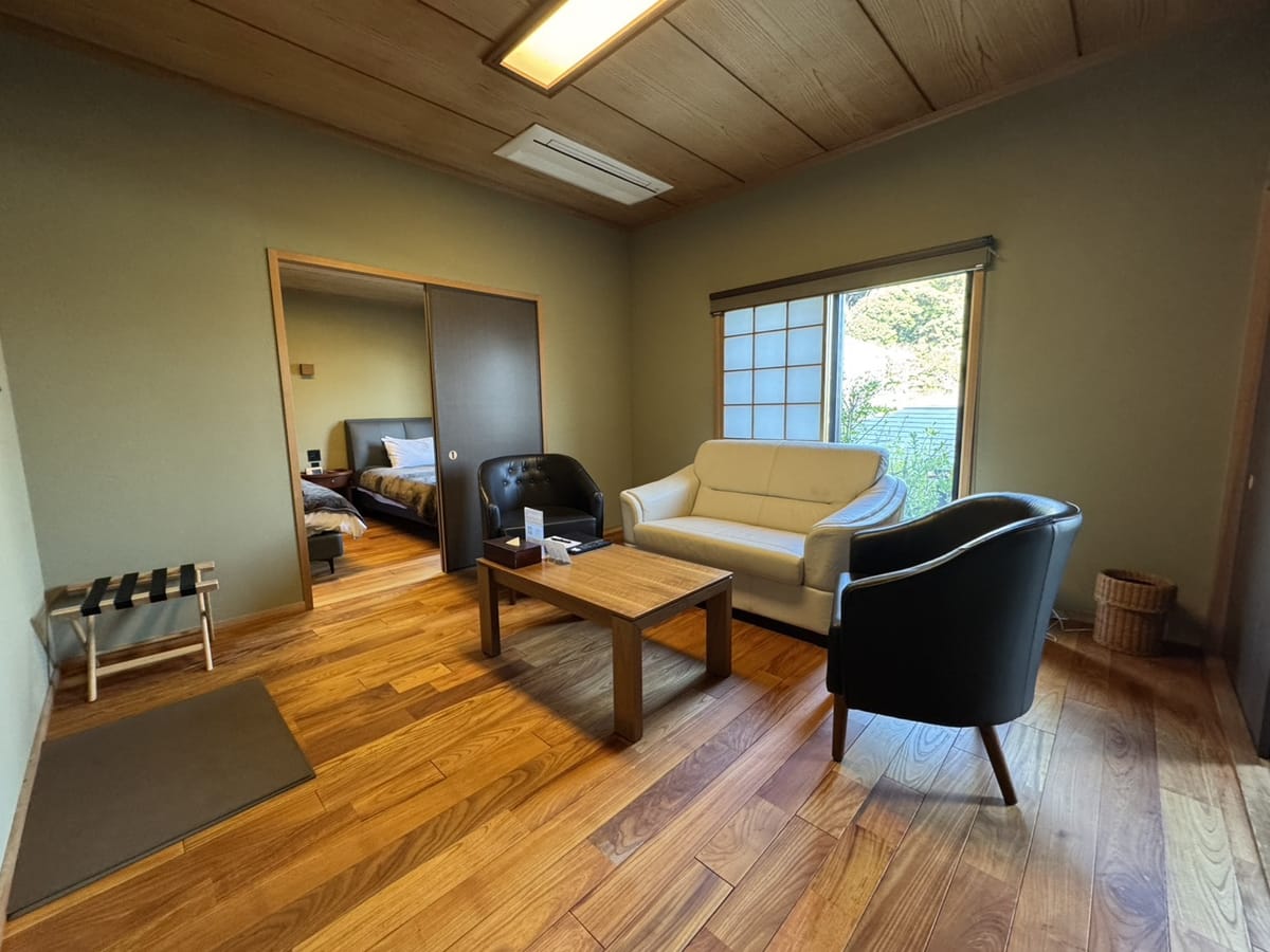 山荘 神和苑 【離れ】和洋室・露天風呂付