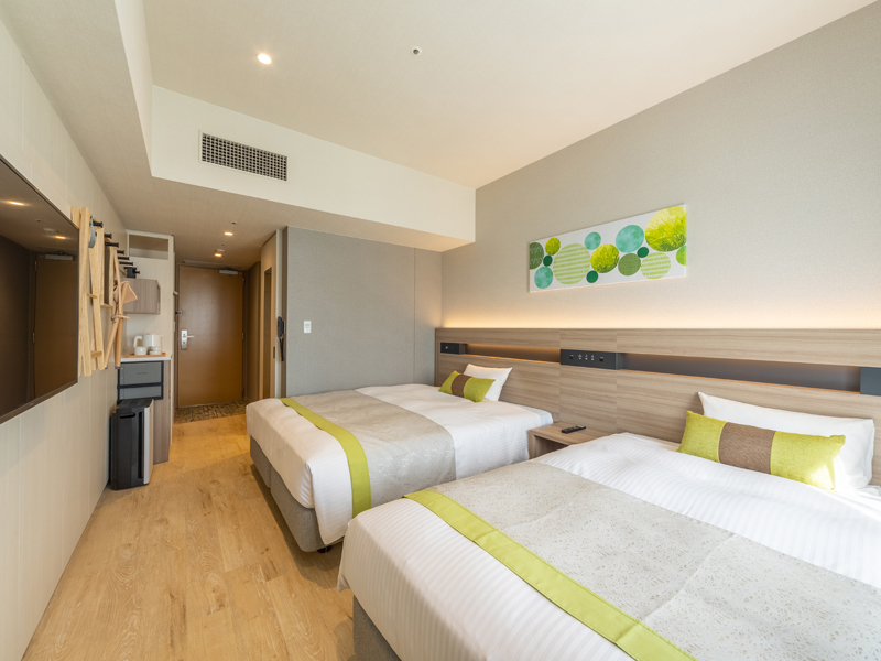 杉乃井ホテル 【禁煙】虹館 カジュアルツインルーム(21平米)4~7F