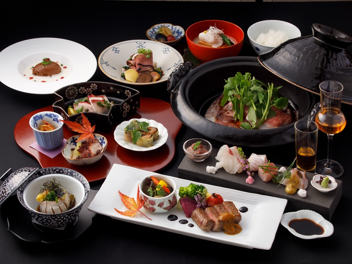 奥日田温泉 うめひびき 【極上会席】料理長厳選「おおいた和牛プレミアム会席」~贅の極みと寛ぎのおもてなし~