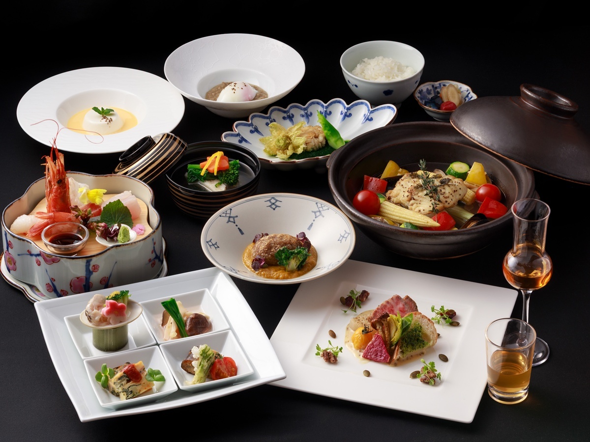 奥日田温泉 うめひびき  【基本会席】心と体にやさしい「うめひびき会席」～食と寛ぎのおもてなし～