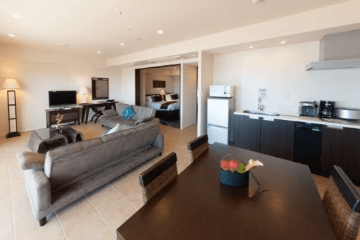 カフー リゾート フチャク コンド・ホテル コンド棟　スイート（1～2名様）　60平米～