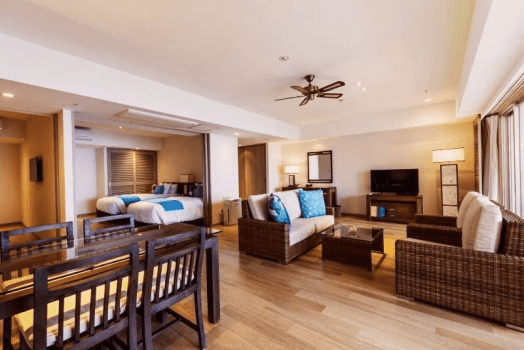 カフー リゾート フチャク コンド・ホテル アネックス棟　コーナースイート　２ベッドルーム（２～４名様）　86～94平米