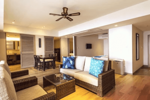 カフー リゾート フチャク コンド・ホテル アネックス棟　コーナースイート　２ベッドルーム（２～４名様）　86～94平米