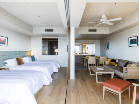 MBギャラリーチャタン by ザ・テラスホテルズ ラグジュアリー　ハーバービュー（トリプル／67㎡）