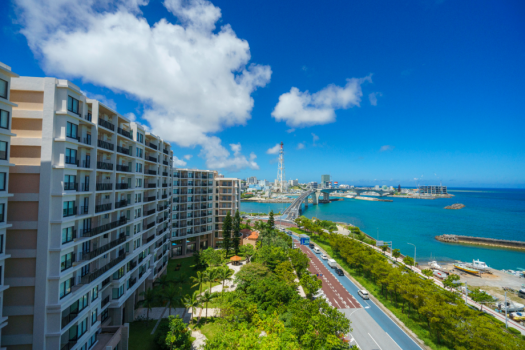 ムーンオーシャン宜野湾 ホテル&レジデンス 【DP】【早割60日前】海と空、夕陽が望める広々お部屋をご用意!全室キッチン完備オーシャンビュー【朝食付】