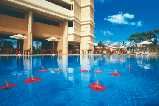 ムーンオーシャン宜野湾　ホテル＆レジデンス 【DP】【早割28日前】海と空、夕陽が望める広々お部屋をご用意！全室キッチン完備オーシャンビュー【食事なし】