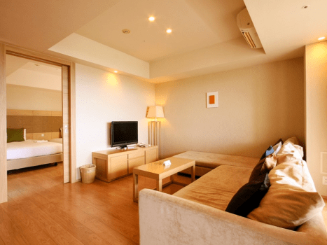 ムーンオーシャン宜野湾 ホテル&レジデンス デラックス1ベッドルーム(洋室44㎡)【3~4階】