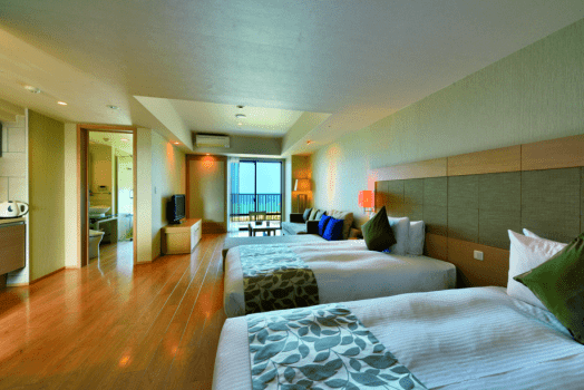 ムーンオーシャン宜野湾 ホテル&レジデンス デラックスツイン(洋室47㎡)
