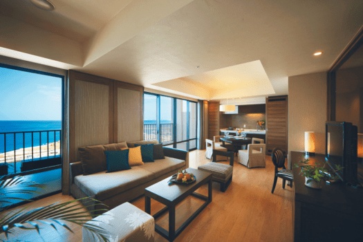 ムーンオーシャン宜野湾　ホテル＆レジデンス プレミアムスイート２ベッドルーム（洋室86㎡）【5階以上】