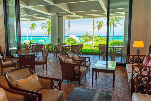 ザ・ムーンビーチ　ミュージアムリゾート 【THE MOON STAY】海を一望するワンランク上のステイ＜クラブサービス・朝食付き＞（DP）