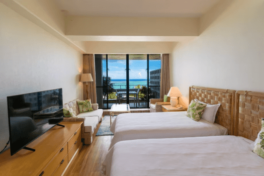 ザ・ムーンビーチ　ミュージアムリゾート クラブスーペリア　オーシャンビュー