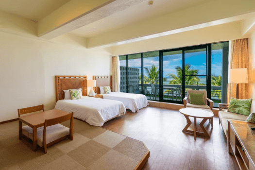 ザ・ムーンビーチ　ミュージアムリゾート クラブラグジュアリー　オーシャンビュー