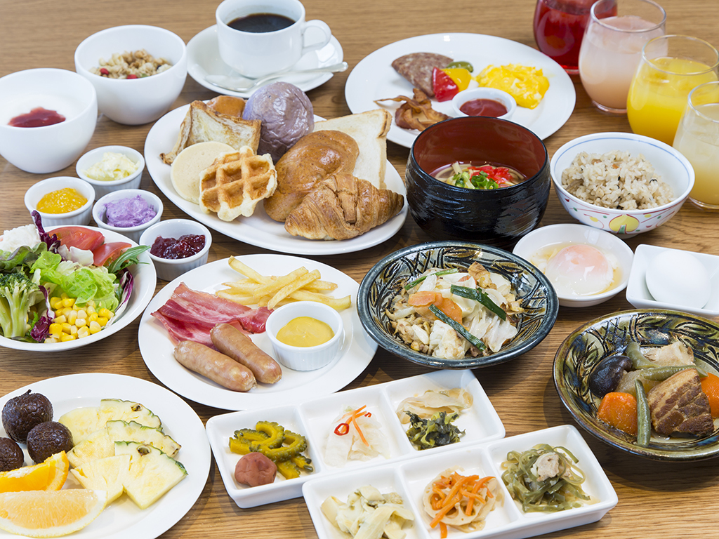 沖縄ナハナ・ホテル&スパ 【エコ連泊割】2連泊でお得にステイ(朝食ブッフェ付)