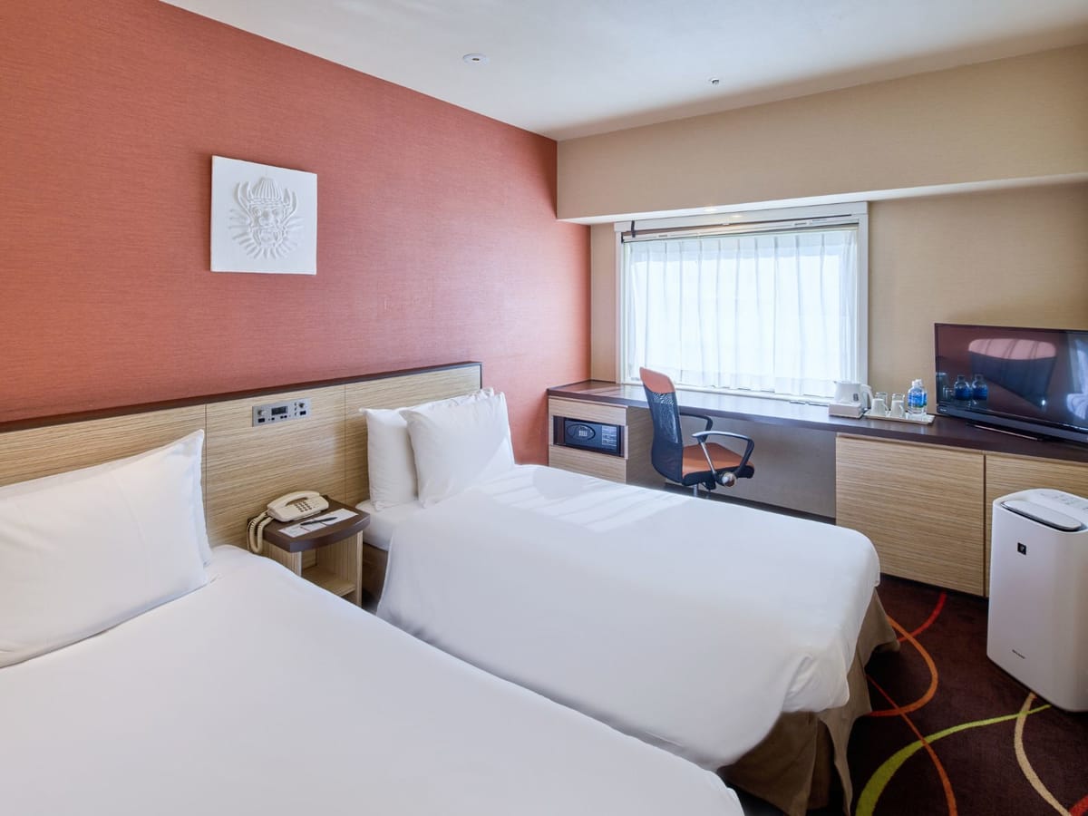 沖縄ナハナ・ホテル＆スパ スタンダードツイン【禁煙】17.6平米☆