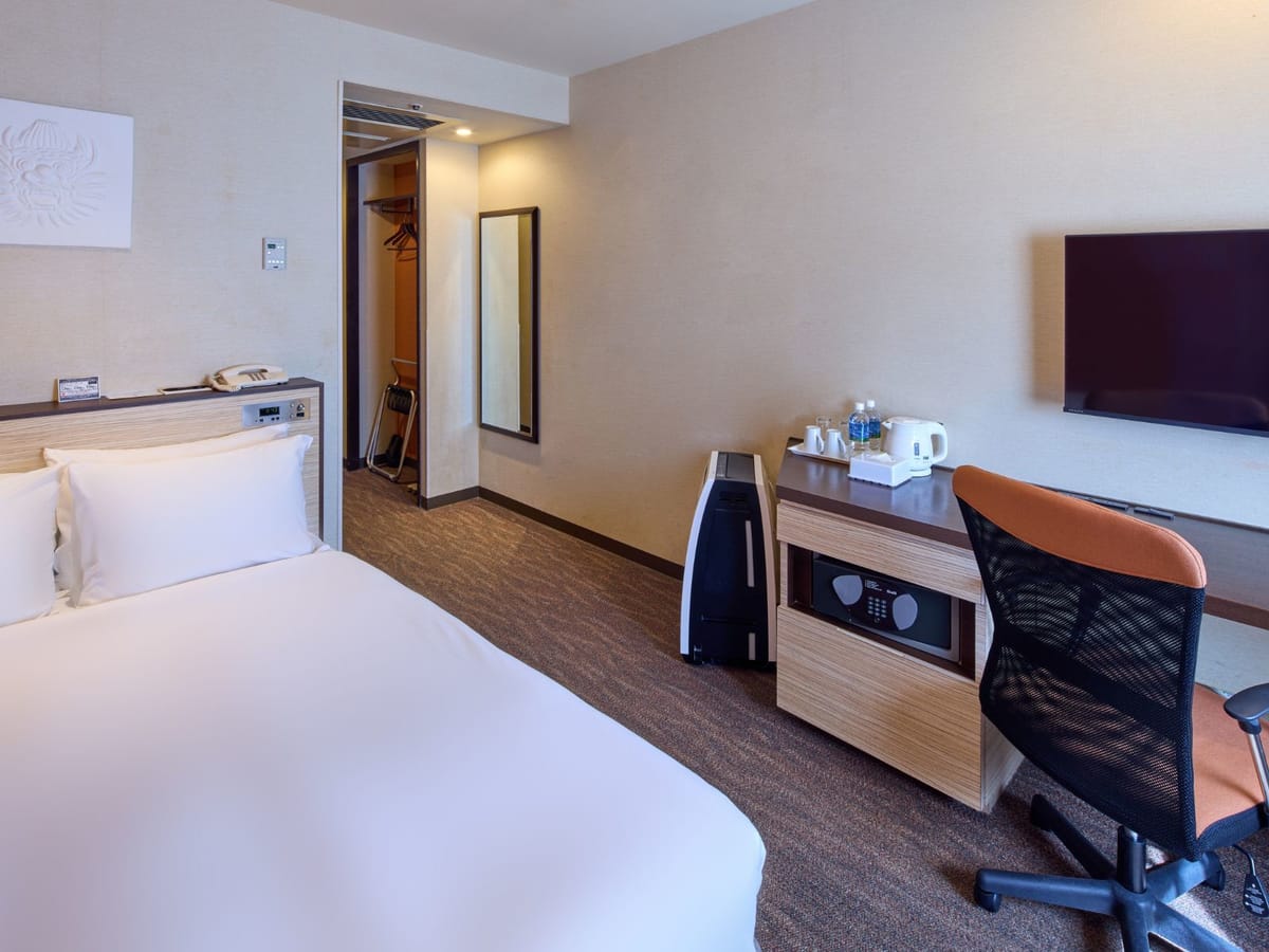 沖縄ナハナ・ホテル＆スパ 高層階・ダブルルーム【禁煙】17.6平米