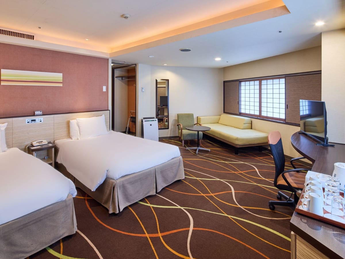 沖縄ナハナ・ホテル＆スパ デラックスツイン【禁煙】30平米