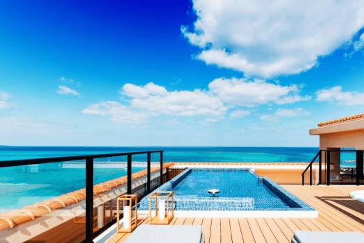 AQUASENSE Hotel ＆ Resort テラス　プールスイート(6F)