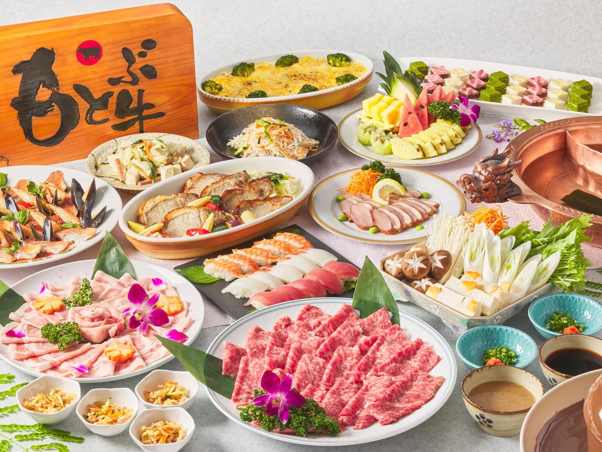 ロイヤルビューホテル美ら海 【1月・2月宿泊】もとぶ牛＆あぐー豚しゃぶ食べ放題の贅沢ディナー！90分飲み放題付♪（夕朝食付）