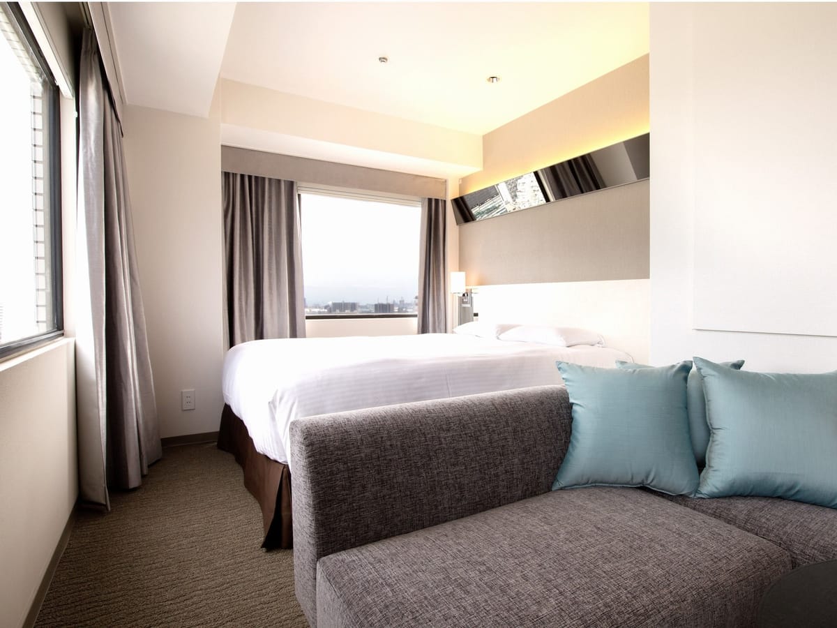 川崎日航ホテル エアウィーヴ禁煙・コーナーエグゼクティブクイーン27㎡