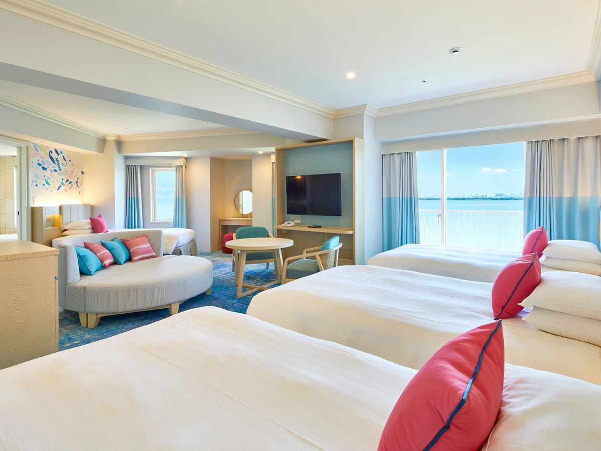 グランドニッコー東京ベイ 舞浜   ■レインボーデラックスファミリールーム（禁煙・56㎡）