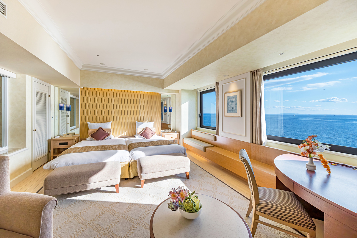 ホテルオークラ東京ベイ デラックスジュニアスイートルーム(禁煙、53~56平米)