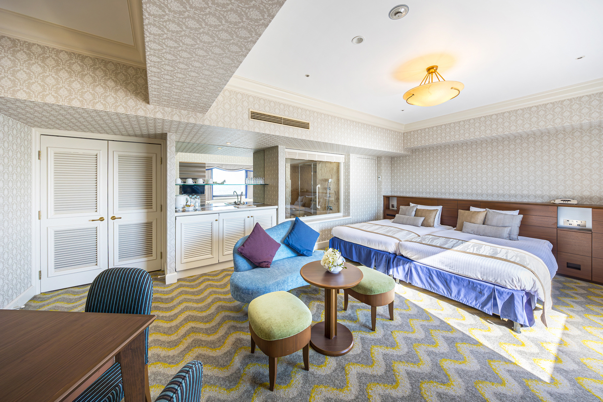 ホテルオークラ東京ベイ ジュニアスイートルーム(禁煙、53~56平米)