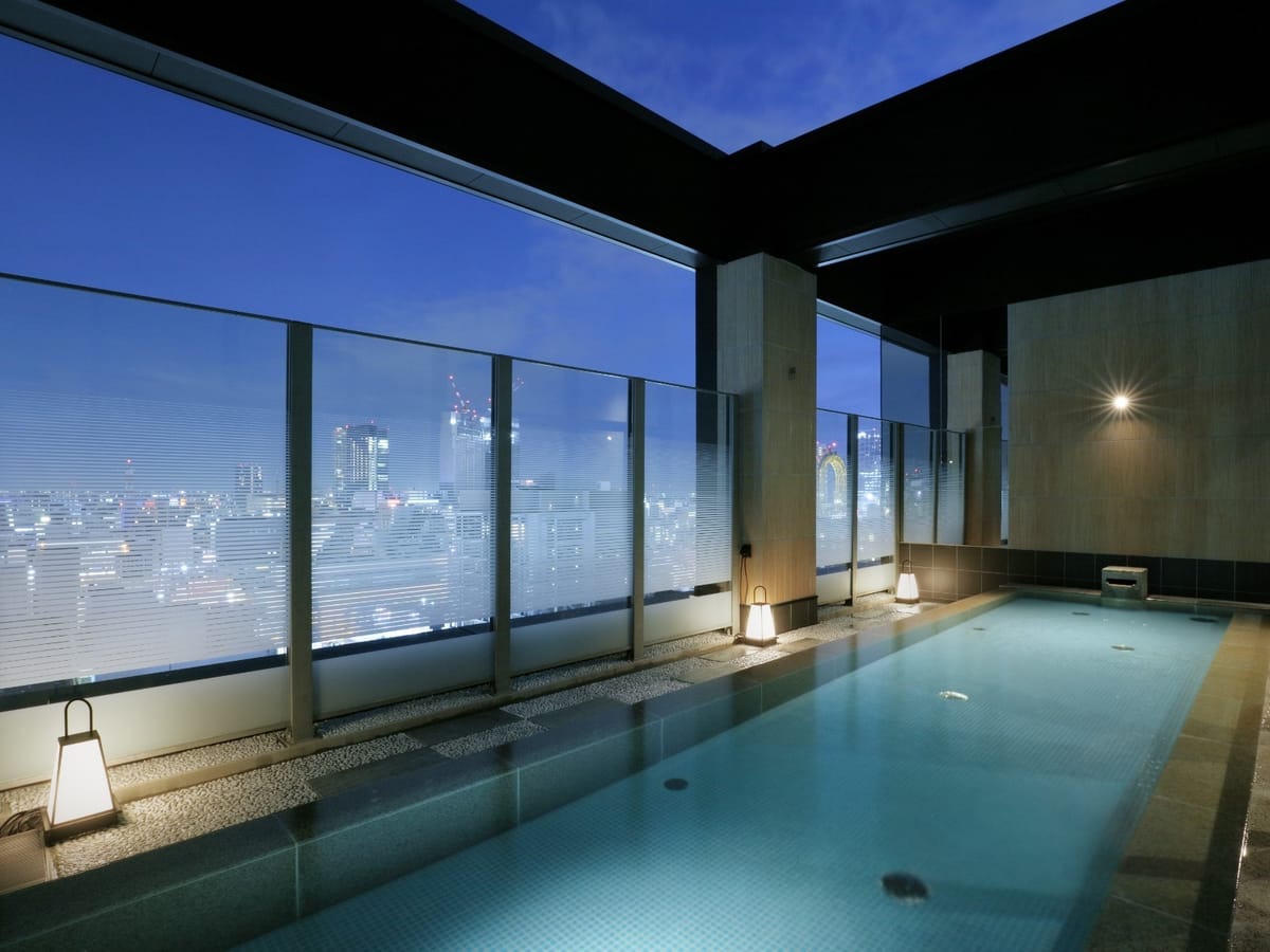 カンデオホテルズ大阪なんば 最上階のスカイスパを堪能しながら、洗練の空間でゆったりくつろぐ 旅(素泊り 返金不可)