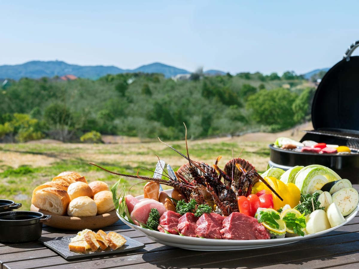 NEMU RESORT 【丘・森の中のプライベート空間】『ヴィラ』に宿泊！ご夕食はお部屋のテラスでBBQを堪能！バーベキューディナー付プラン（夕朝食付）