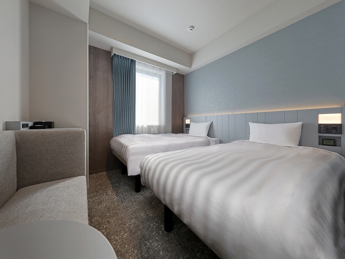 京王プレッソイン新宿 リニューアルツインルーム【禁煙|15㎡】