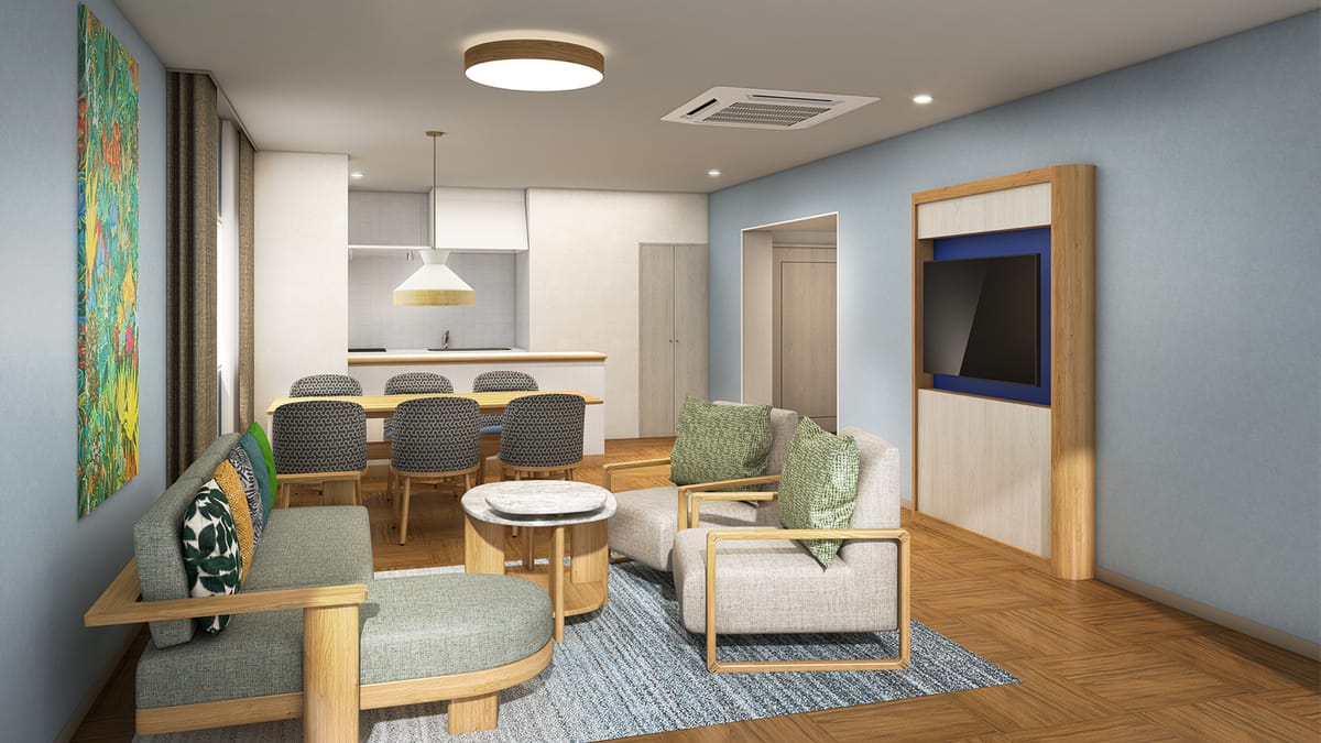 シーガイア・フォレスト・コテージ 【リニューアル】ファミリールーム1F【禁煙・ペット同伴不可】