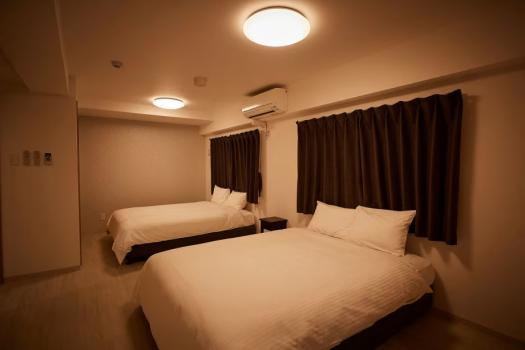 New Normal Hotel in NAGO デラックス　1ベッドルーム（専用テラス付き）