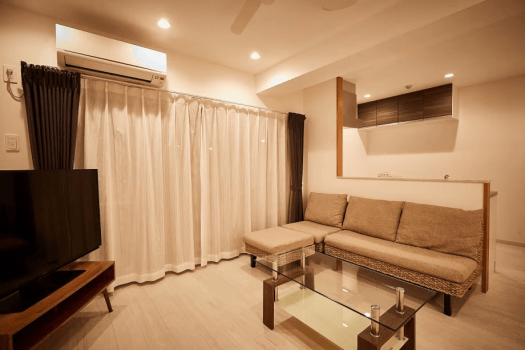 New Normal Hotel in NAGO デラックス 1ベッドルーム(専用テラス付き)