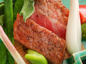 宇奈月温泉　延楽 【延楽流・食の寶】　富山を代表するブランド肉、“氷見牛”と“ 黒部名水ポーク”を美味しく愉しむ