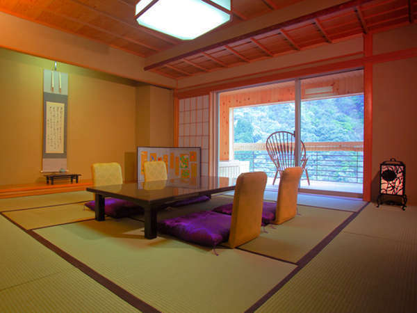 宇奈月温泉　延楽 【貴賓室 露天風呂付き　檜】黒部の絶景-最上の刻を紡ぐ-