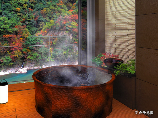 宇奈月温泉　延楽 【リニューアル】対峰閣・絶景露天付き和室