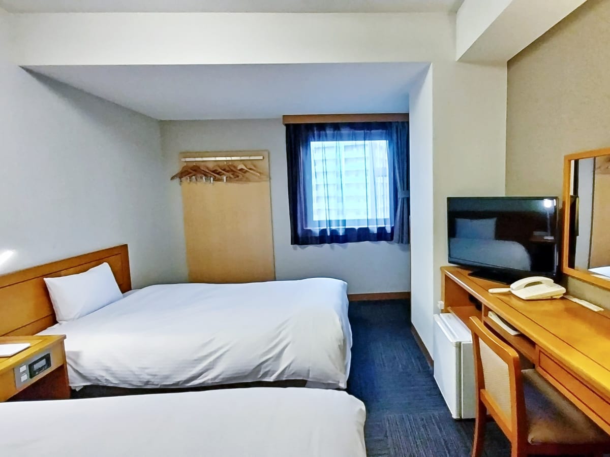 ホテルルートイン青森駅前 ◆加熱式たばこ専用◆ ツインルーム