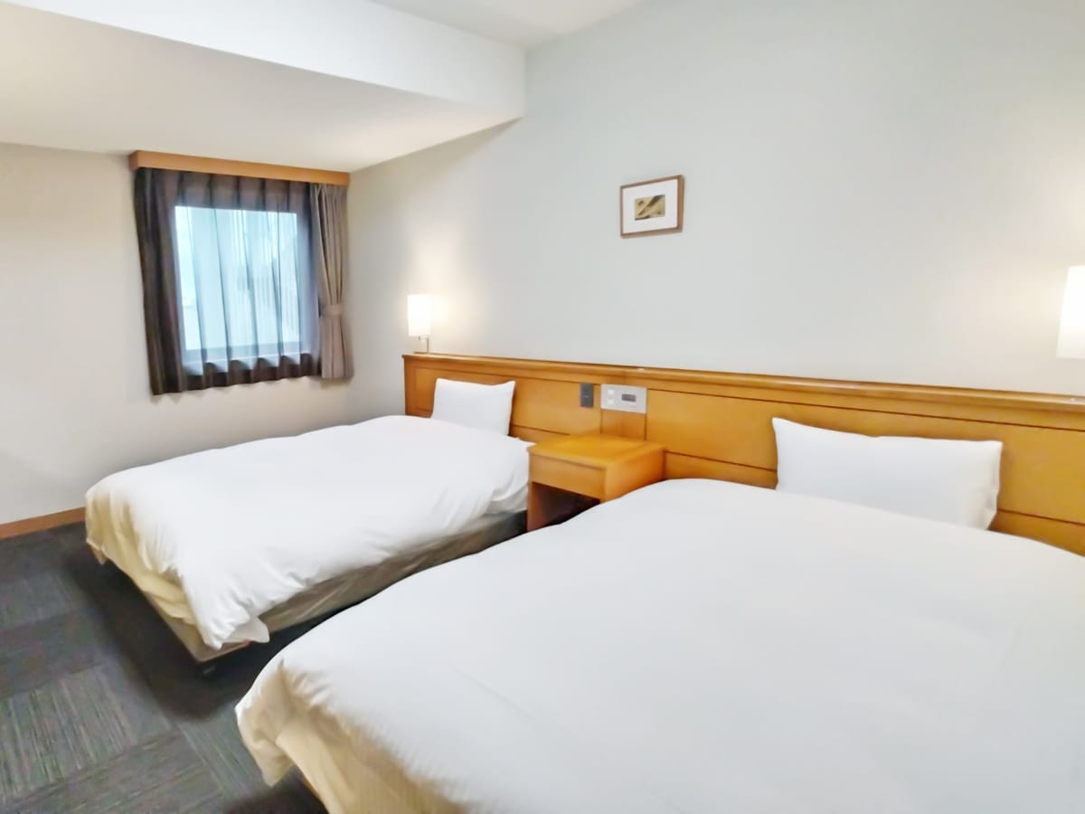 ホテルルートイン青森駅前 ◆加熱式たばこ専用◆ ツインルーム