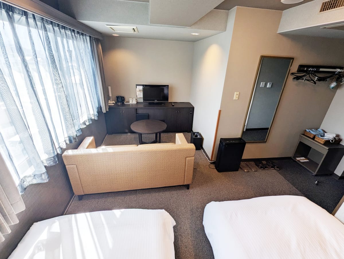 ホテルルートインコート千曲更埴 ◆加熱式たばこ専用◆ ツインルーム