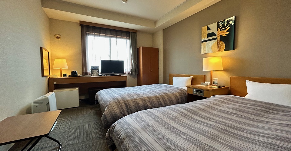 ホテルルートインコート藤岡 ◆加熱式たばこ専用◆ ツインルーム