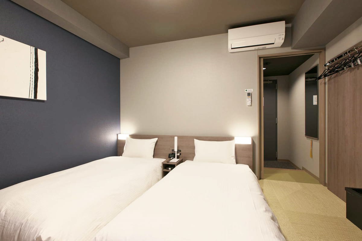 ホテルルートインGrand中野小布施 -信州中野駅前- ◆加熱式たばこ専用◆ 和風ツインルーム