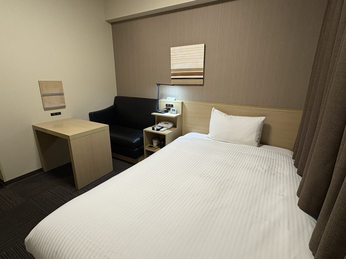 ホテルルートイン宇都宮ゆいの杜 -ライトラインゆいの杜西- ◇禁煙◇シングル