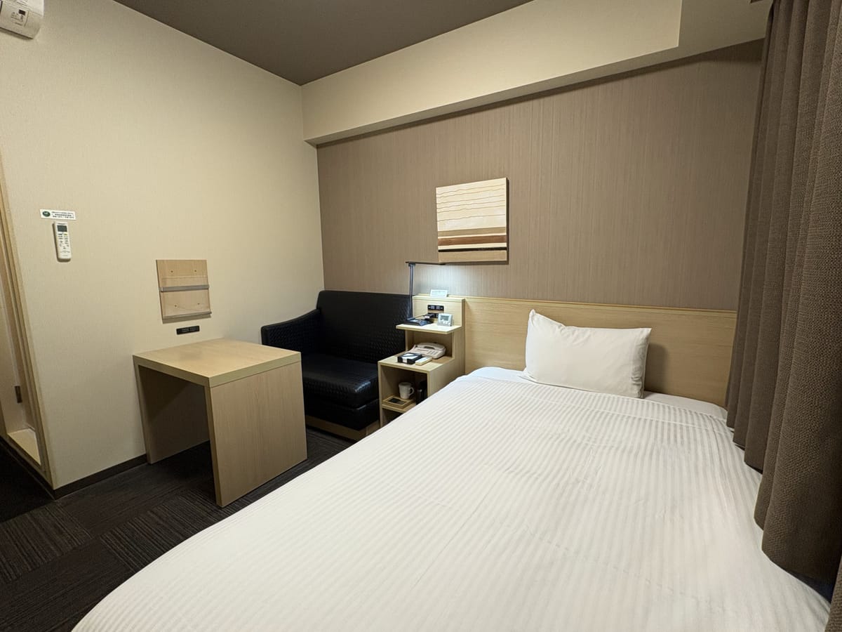 ホテルルートイン宇都宮ゆいの杜 -ライトラインゆいの杜西- ◆喫煙◆シングル