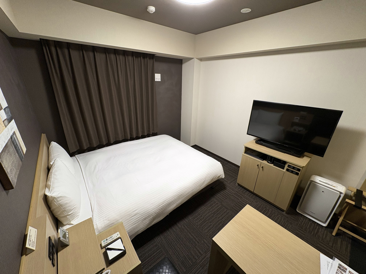 ホテルルートイン宇都宮ゆいの杜 -ライトラインゆいの杜西- ◆喫煙◆ダブル