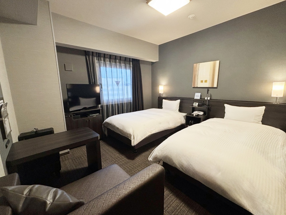 天然温泉「山都の湯」 ホテルルートイン山口湯田温泉 ◇禁煙◇コンフォートツインwithエアウィーヴ