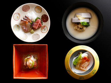 飛鳥荘 【食事処で味わう -季節の会席-】 大和の旬食材を活かした和会席をお手軽に楽しむ