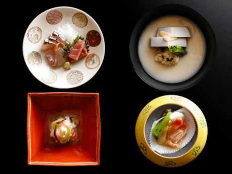 飛鳥荘 【食事処で味わう -季節の会席-】 大和の旬食材を活かした和会席をお手軽に楽しむ