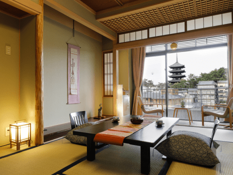 飛鳥荘 ■和室 8帖■【興福寺側】～ふたりで愉しむ古都の佳景～