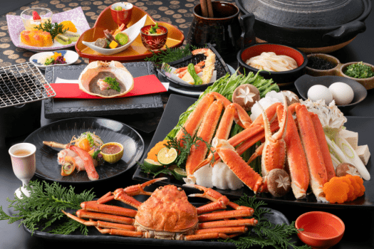 大阪道頓堀川畔 大和屋本店 ●【かに】味わい豊かな蟹三昧を堪能! かに料理が選べる二食付きプラン