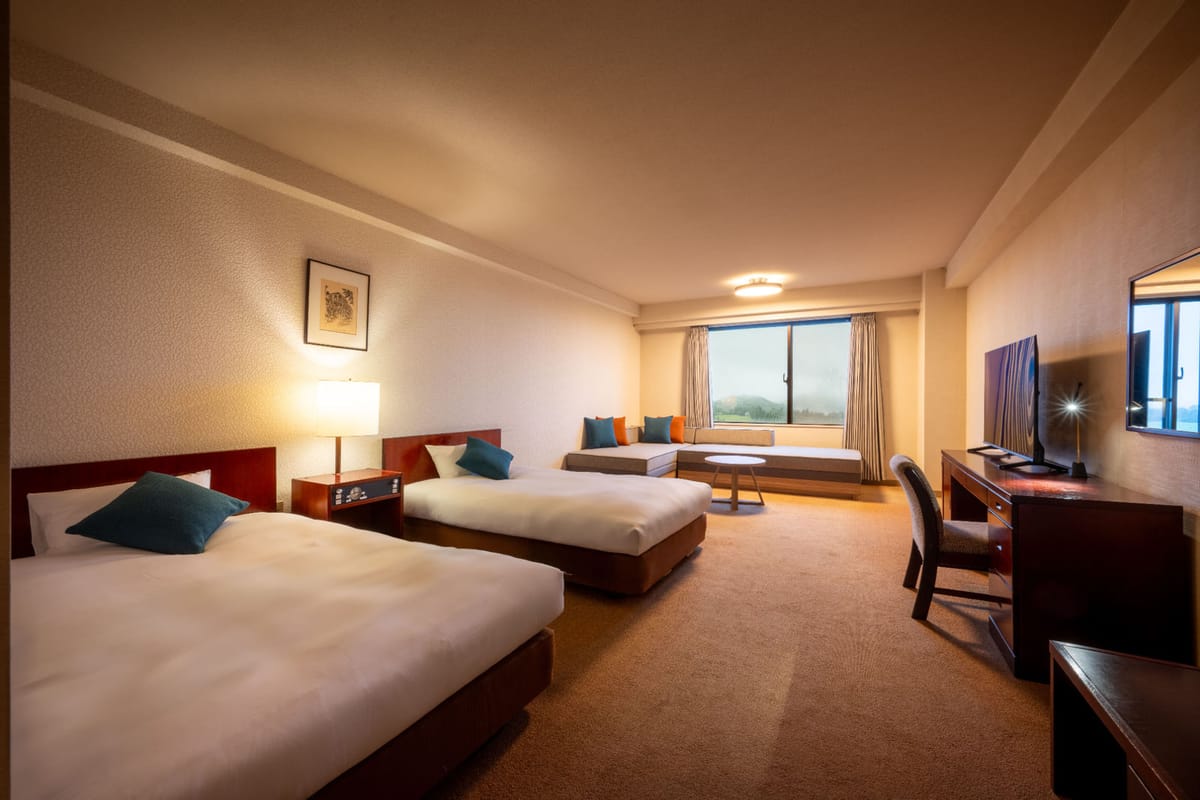 ザ・パルス霧島 西館  ツイン《 旧館 》【禁煙】